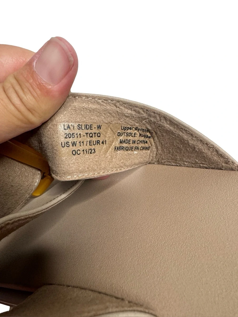 Olukai | La’i Slide Sandal in Taupe 11